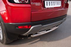 Защита заднего бампера D63/42X2 (дуга) для Land Rover Range Rover Evoque Prestige u Pure 2011-