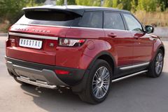 Защита заднего бампера D63/42X2 (дуга) для Land Rover Range Rover Evoque Prestige u Pure 2011-