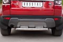 Защита заднего бампера D76/42X2 (дуга) для Land Rover Range Rover Evoque Prestige u Pure 2011-