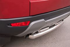 Защита заднего бампера D76/42X2 (дуга) для Land Rover Range Rover Evoque Prestige u Pure 2011-