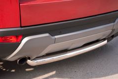 Защита заднего бампера D63 (дуга) для Land Rover Range Rover Evoque Prestige u Pure 2011-
