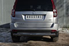 Защита заднего бампера D75х42 (дуга) для Great Wall Hover H3 2014-