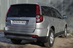 Защита заднего бампера D75х42 (дуга) для Great Wall Hover H3 2014-