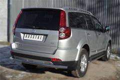Защита заднего бампера D63 (секции) для Great Wall Hover H3 2014-