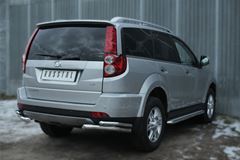 Защита заднего бампера уголки D63(секции) D42 (секции) для Great Wall Hover H3 2014-