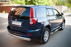 Защита заднего бампера D63/63 (дуга) для Great Wall Hover H5 2010-