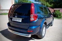 Защита заднего бампера D76/42 (дуга) для Great Wall Hover H5 2010-
