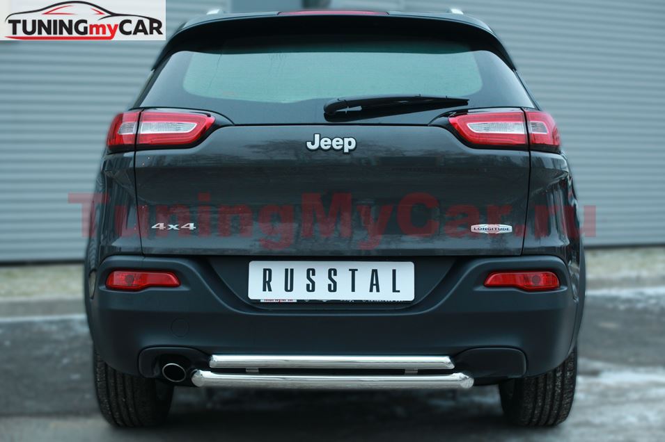 Защита заднего бампера D63 (дуга) D42 (дуга) для Jeep Cherokee 2014-