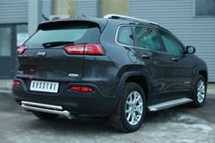 Защита заднего бампера D63 (дуга) D42 (дуга) для Jeep Cherokee 2014-