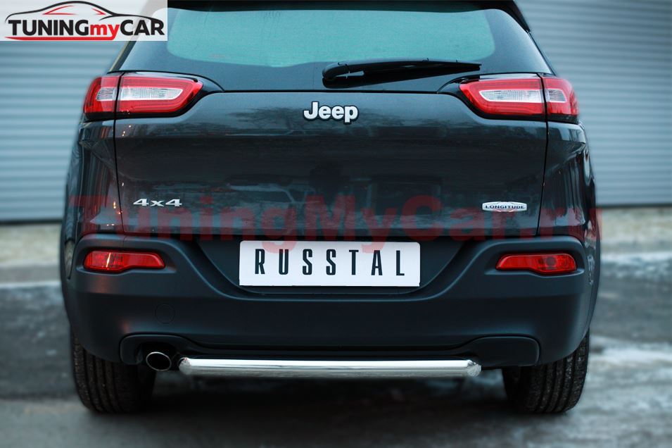 Защита заднего бампера D63 (дуга) для Jeep Cherokee 2014-