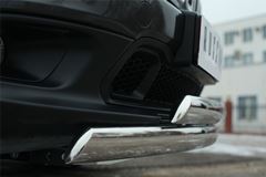 Защита переднего бампера D75х42 (дуга) D75х42 (дуга) для Jeep Cherokee 2014-