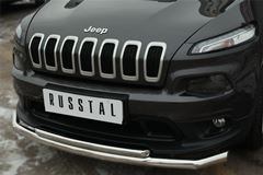 Защита переднего бампера D63 (секции) D42 (дуга) для Jeep Cherokee 2014-