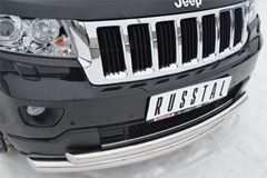 Защита переднего бампера D76/63 (дуга) для Jeep Grand Cherokee 2012