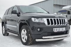 Защита переднего бампера D76/63 (дуга) для Jeep Grand Cherokee 2012