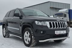 Защита переднего бампера D63 волна (секции) для Jeep Grand Cherokee 2012