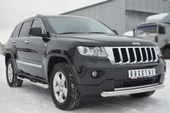 Защита переднего бампера D76 (дуга) для Jeep Grand Cherokee 2012