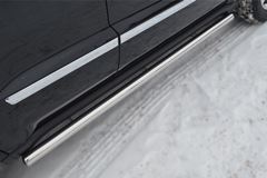 Пороги труба D63 (вариант 3) для Jeep Grand Cherokee 2012