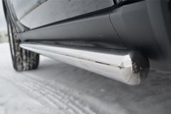Пороги труба D63 (вариант 3) для Jeep Grand Cherokee 2012