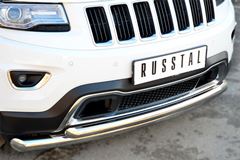 Защита переднего бампера D76 (дуга) D63 (дуга) для Jeep Grand Cherokee 2013-
