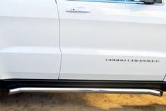 Защита порогов D63 (вариант 1) (секции) для Jeep Grand Cherokee 2013-
