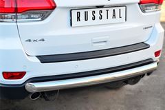 Защита заднего бампера D76 (дуга) (комплектация OVERLAND) для Jeep Grand Cherokee 2013-
