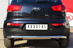 Защита заднего бампера D63 (секции) для Kia Sportage 2010-2015
