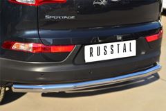 Защита заднего бампера D63 (секции) для Kia Sportage 2010-2015