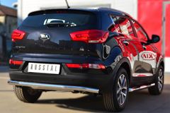 Защита заднего бампера D63 (секции) для Kia Sportage 2010-2015