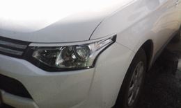 Реснички на фары для Mitsubishi Outlander 2012-2014