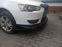 Накладка Zodiak на передний бампер Mitsubishi Lancer 10