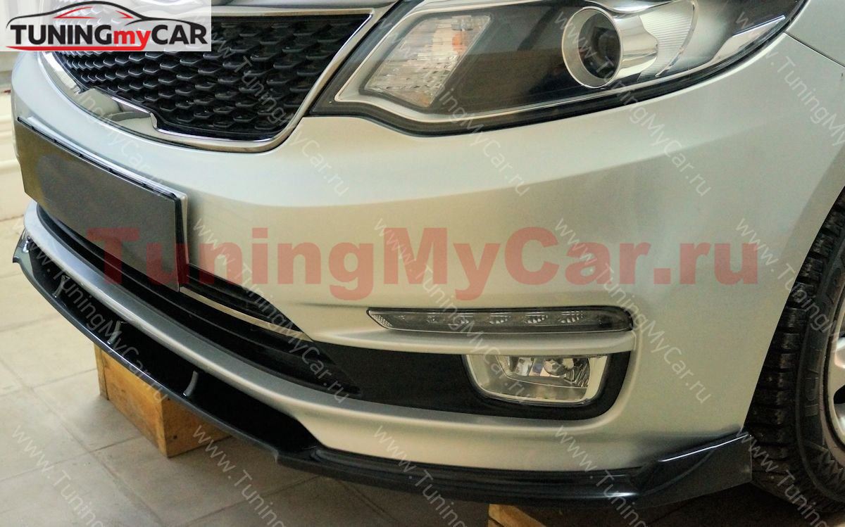 Сплиттер для KIA RIO III 2015+
