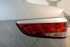 Накладки на задние фонари (реснички) узкие для KIA RIO III 2015+
