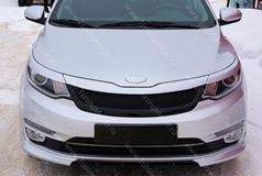 Накладка на передний шильдик для KIA RIO III 2011+
