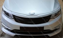 Накладка на передний шильдик для KIA RIO III 2011+