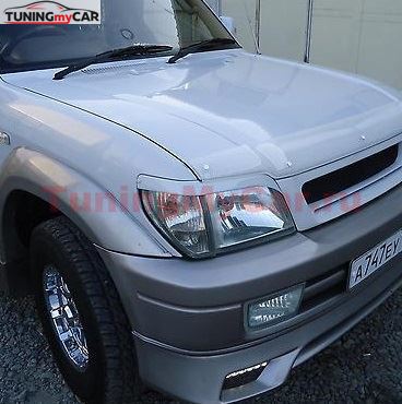 Реснички на фары для Toyota Land Cruiser Prado J90 1996-2002