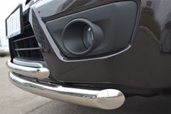 Защита переднего бампера D63/42(дуга) для Suzuki Grand Vitara 5дв 2012-