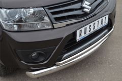 Защита переднего бампера D76/42(дуга) для Suzuki Grand Vitara 5дв 2012-