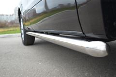 Пороги труба D63 (вариант 1) для Suzuki Grand Vitara 5дв 2012-