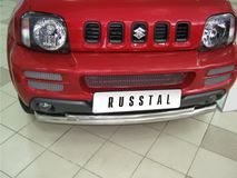 Защита переднего бампера D63/42 (дуга) для Suzuki Jimny 2005-2012