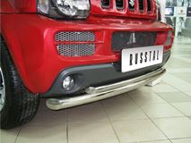 Защита переднего бампера D63/42 (дуга) для Suzuki Jimny 2005-2012