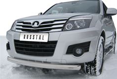 Защита переднего бампера D76 (дуга) для Great Wall Hover H3 2010-2013
