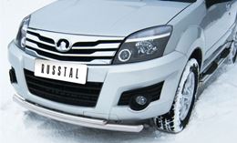 Защита переднего бампера D76/42 (дуга) для Great Wall Hover H3 2010-2013