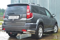 Защита заднего бампера уголки D63 D63 для Great Wall Hover H3 2010-2013