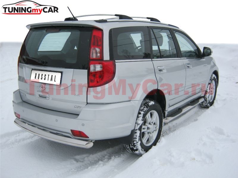 Защита заднего бампера D76 (дуга) для Great Wall Hover H3 2010-2013