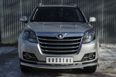 Защита переднего бампера D63 (дуга) для Great Wall Hover H3 2014-