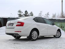 Диффузор заднего бампера Skoda Octavia III A7 (2013-) Текстурный пластик