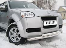 Защита переднего бампера D76/63 (дуга) для Great Wall Wingle 3 2010
