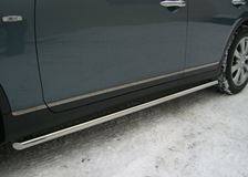 Пороги труба D42 (вариант1) для Infiniti EX35 2007-