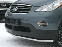 Защита переднего бампера D42 для Infiniti EX35 2007-