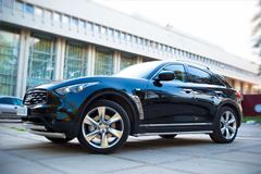 Пороги труба D42 (вариант 1) для Infiniti FX37-QX70 2010-